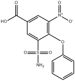 3 - 硝基-4 - 苯氧- 5-氨磺酰苯甲酸